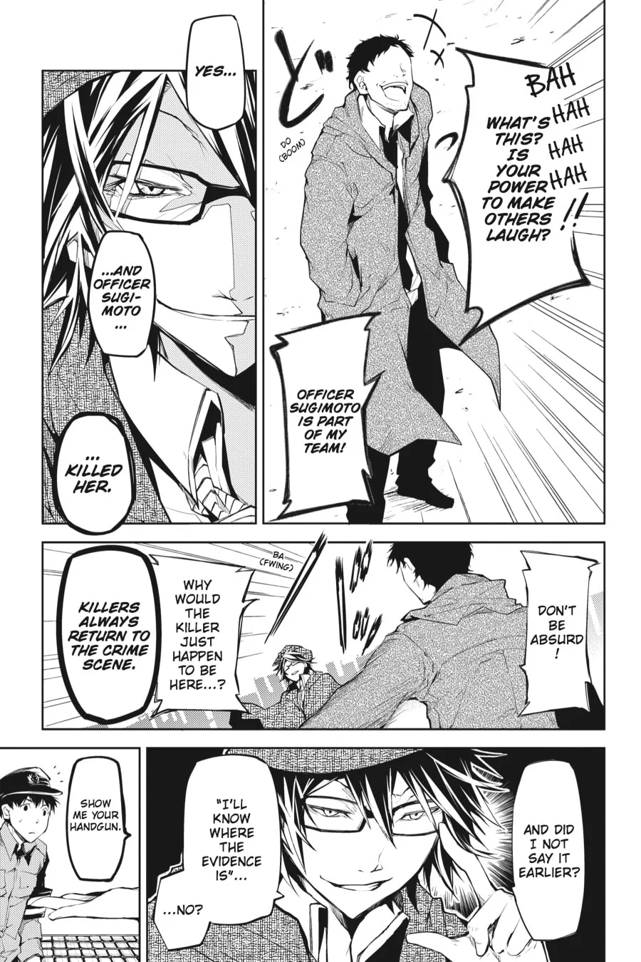 Bungo Stray Dogs, chapter 6, page 14