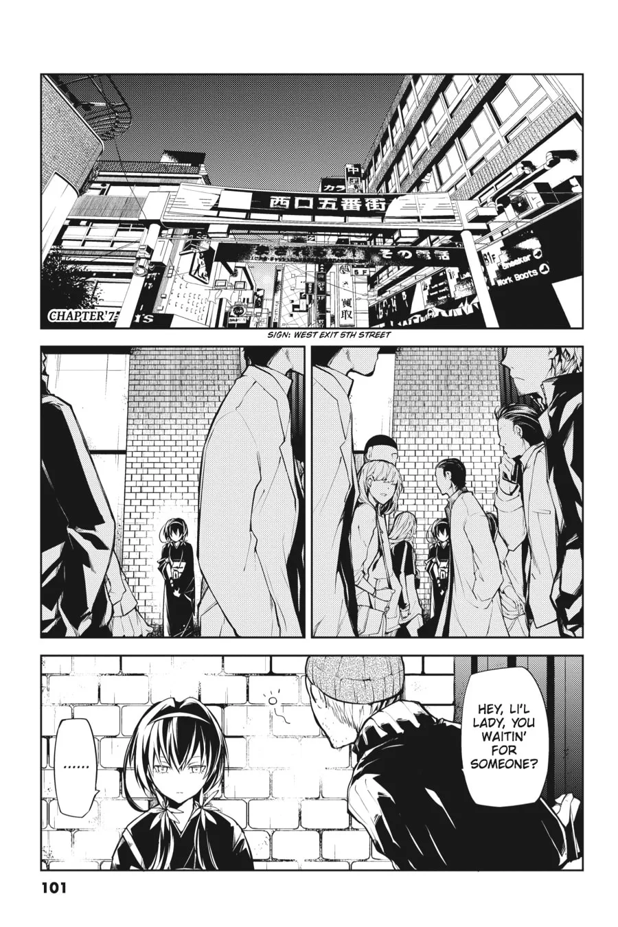 Bungo Stray Dogs, chapter 7, page 1