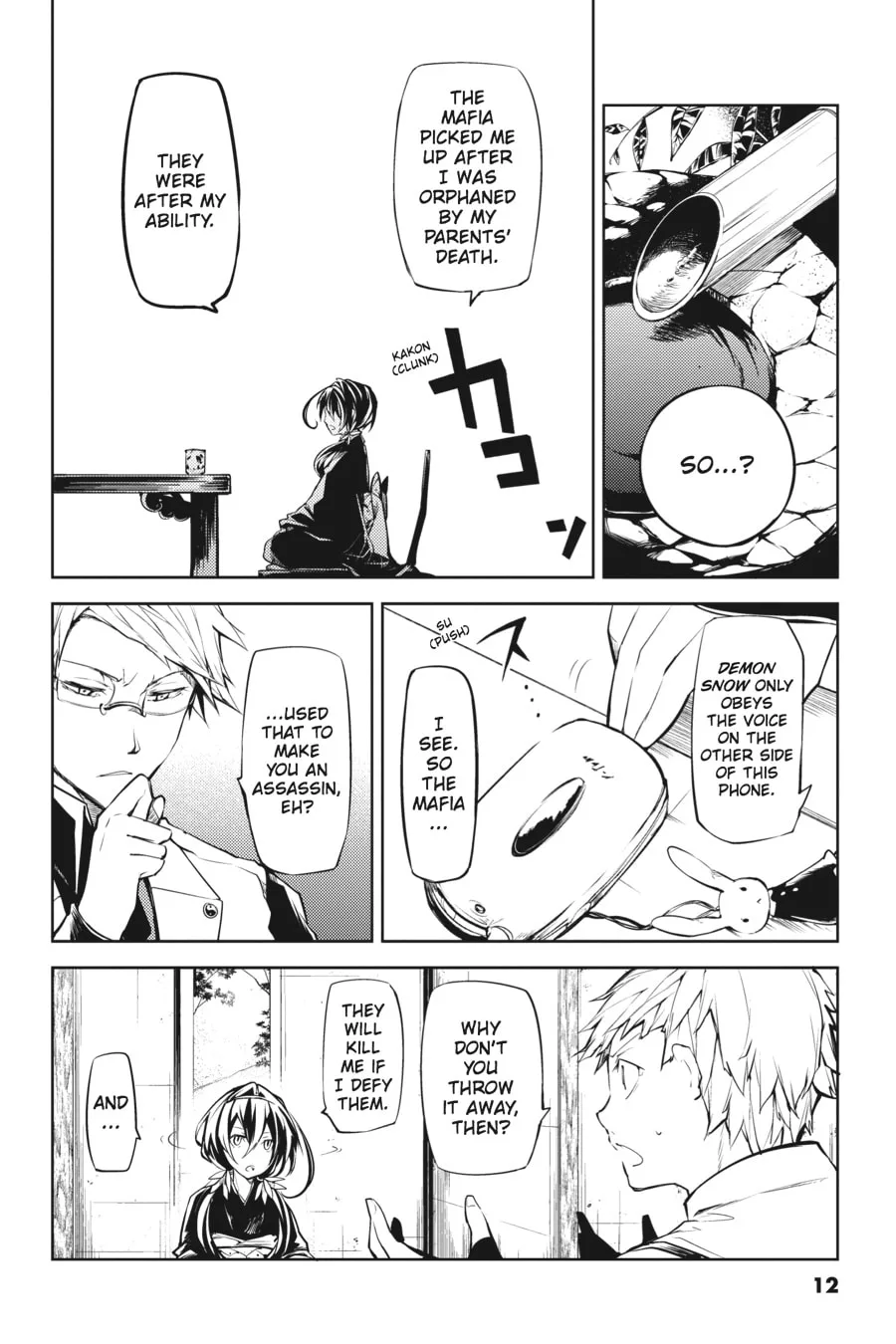 Bungo Stray Dogs, chapter 9, page 11