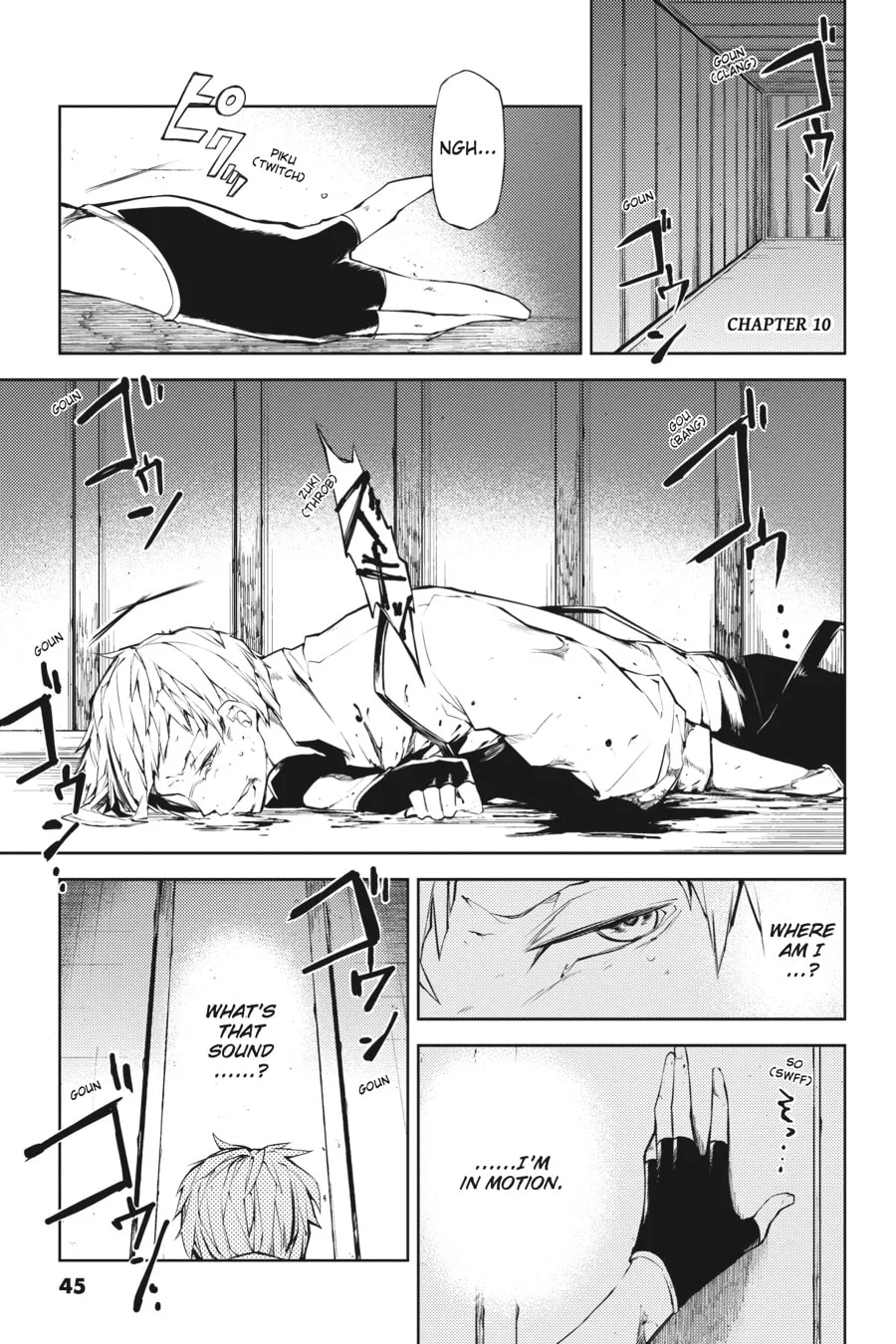 Bungo Stray Dogs, chapter 10, page 1