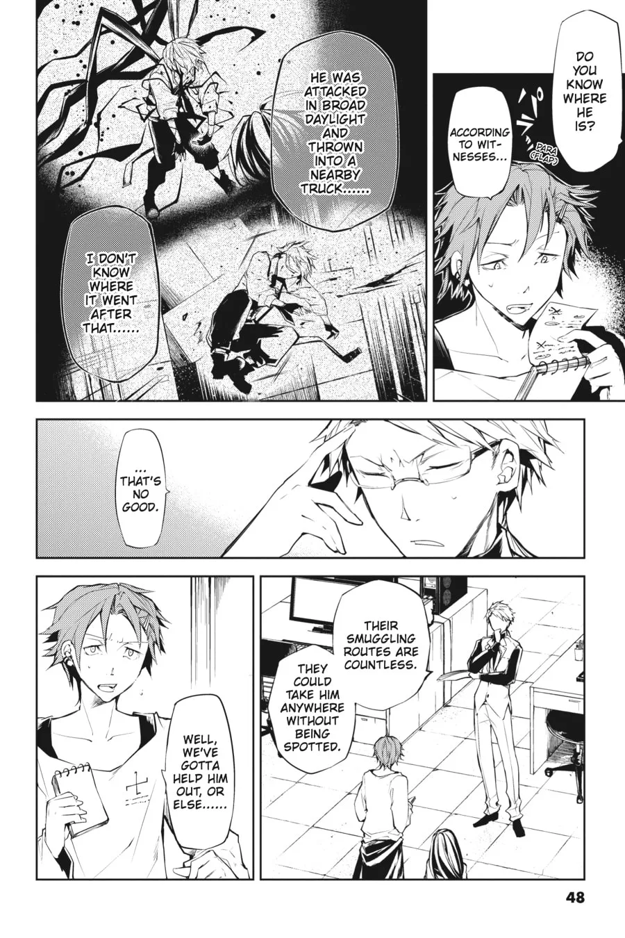 Bungo Stray Dogs, chapter 10, page 4
