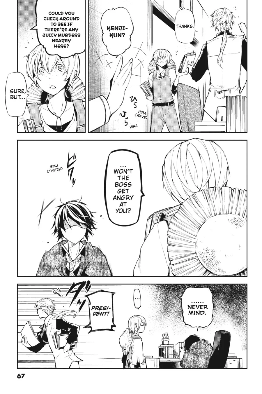 Bungo Stray Dogs, chapter 10, page 23
