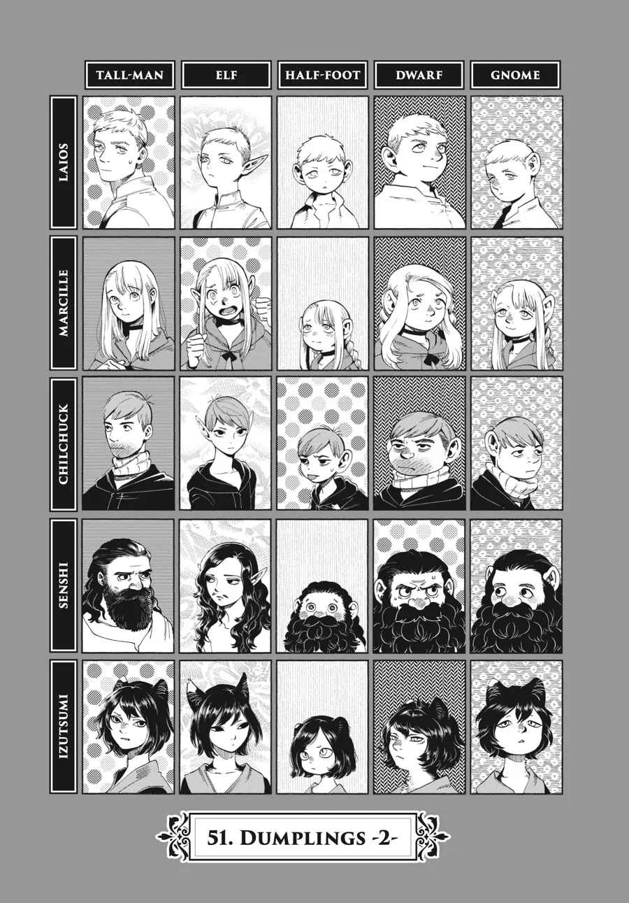 Delicious in Dungeon, chapter 51, page 1