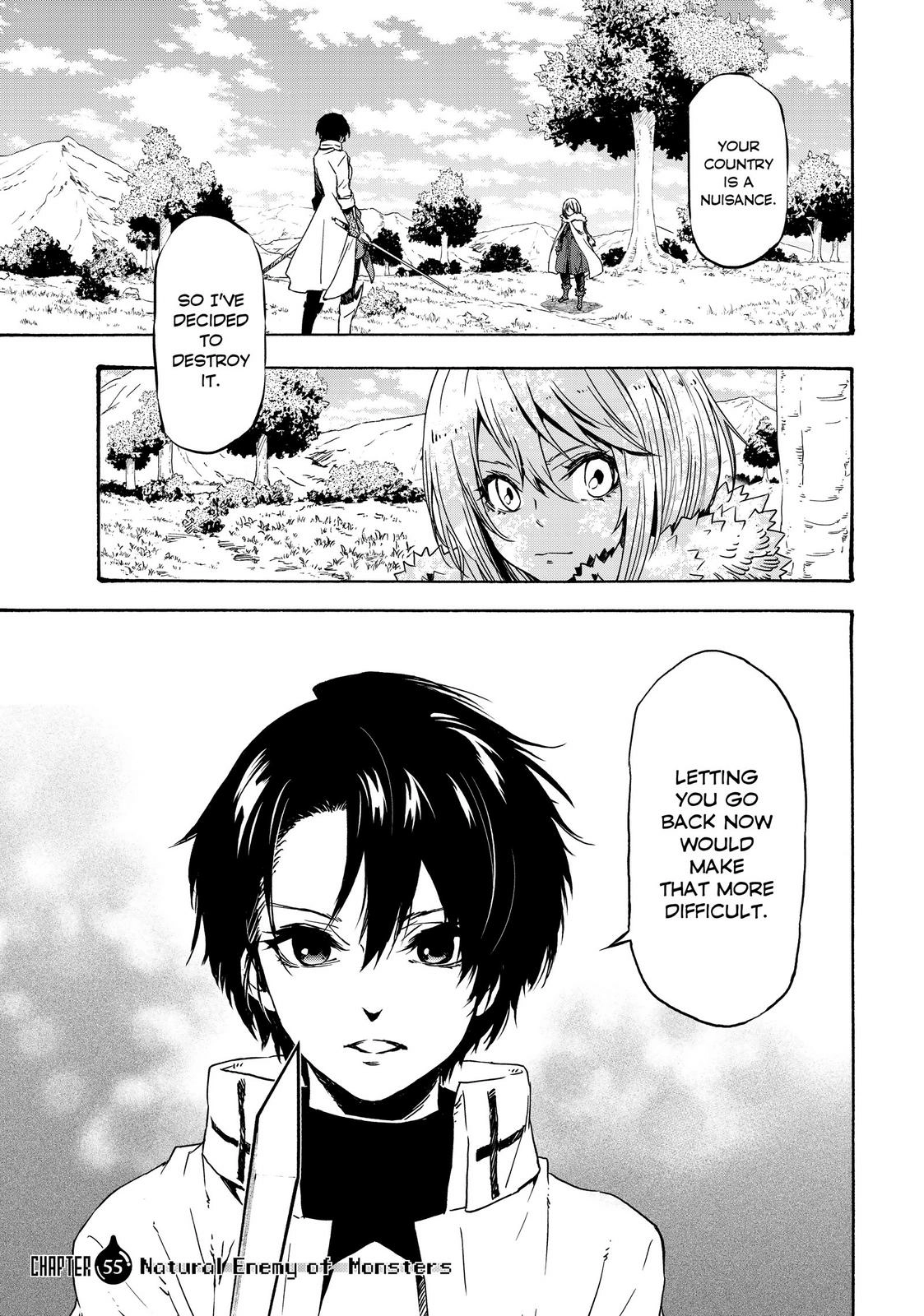 That Time I Got Reincarnated as a Slime, chapter 55, page 1