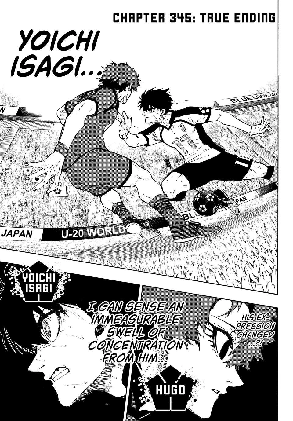 B Lock Manga, chapter 345, page 1