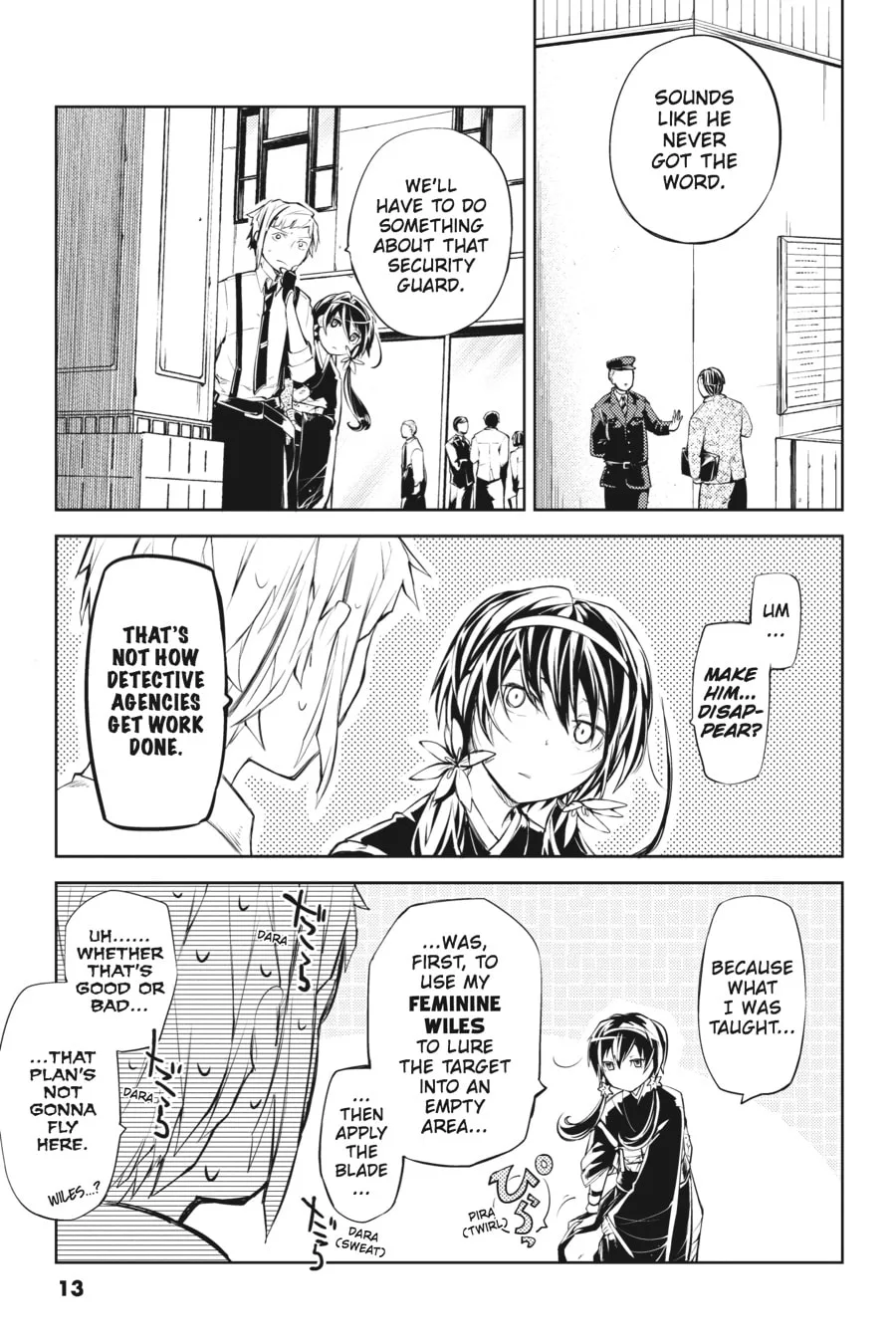 Bungo Stray Dogs, chapter 17, page 9