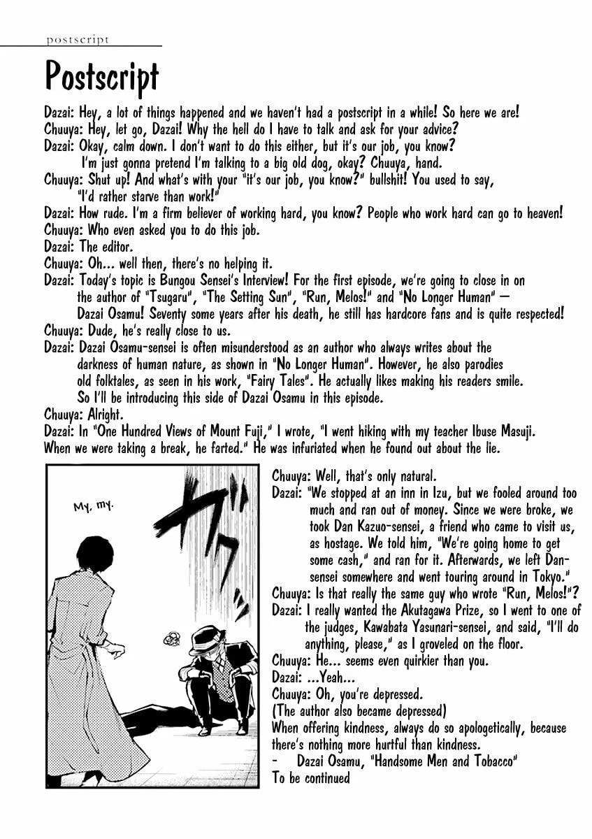 Bungo Stray Dogs, chapter 20.5, page 3