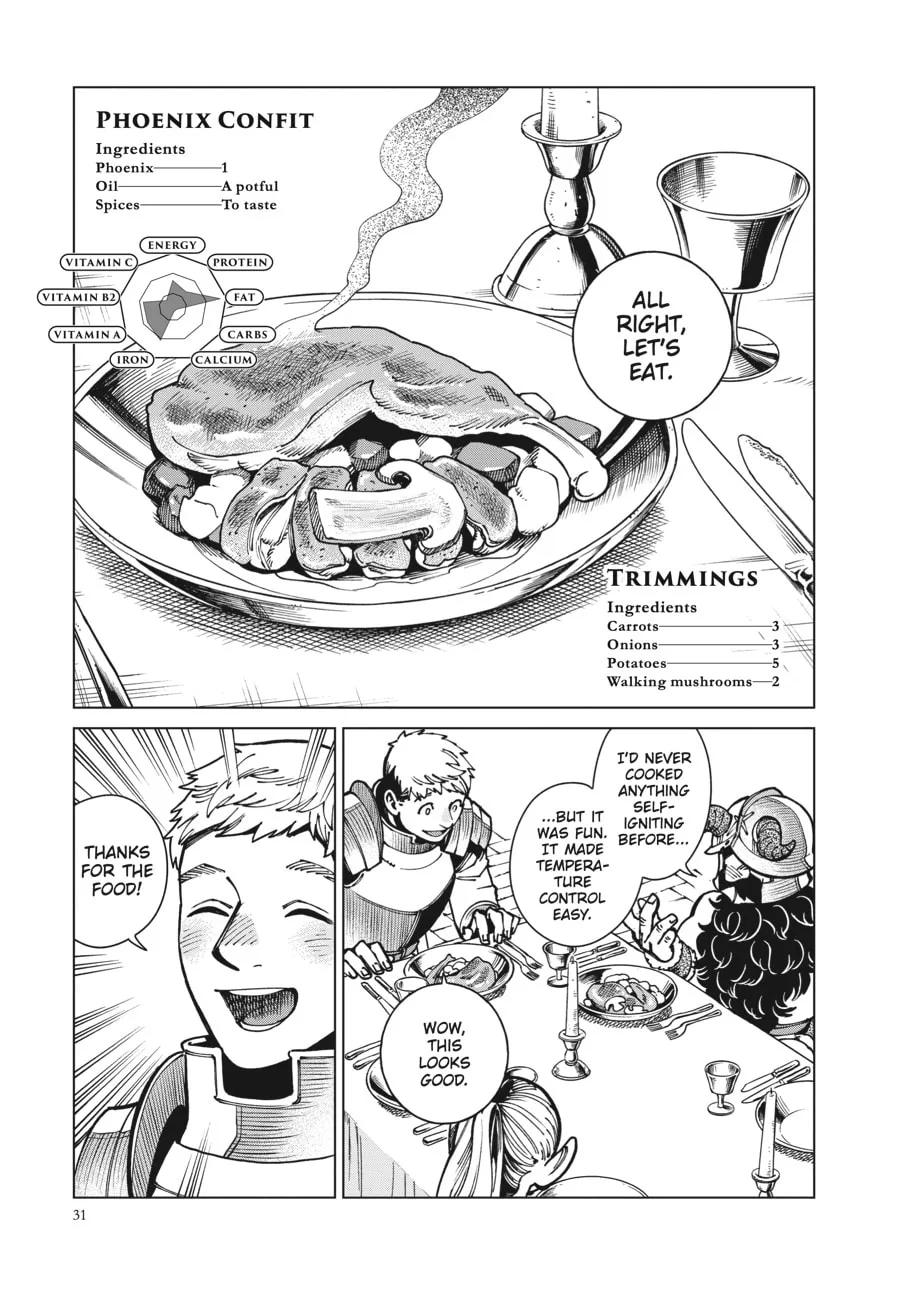 Delicious in Dungeon, chapter 63, page 18