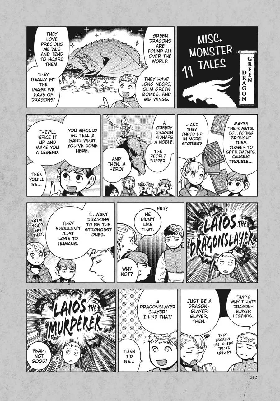 Delicious in Dungeon, chapter 76.5, page 1