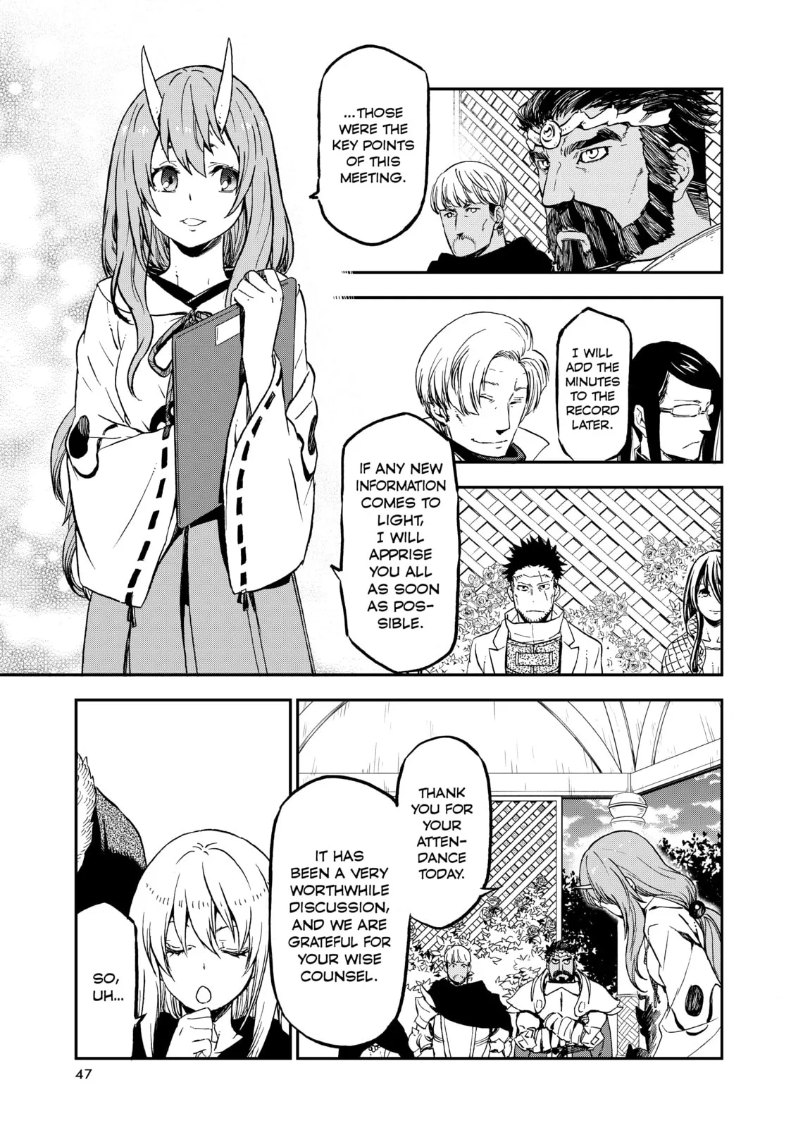 That Time I Got Reincarnated as a Slime, chapter 76, page 1