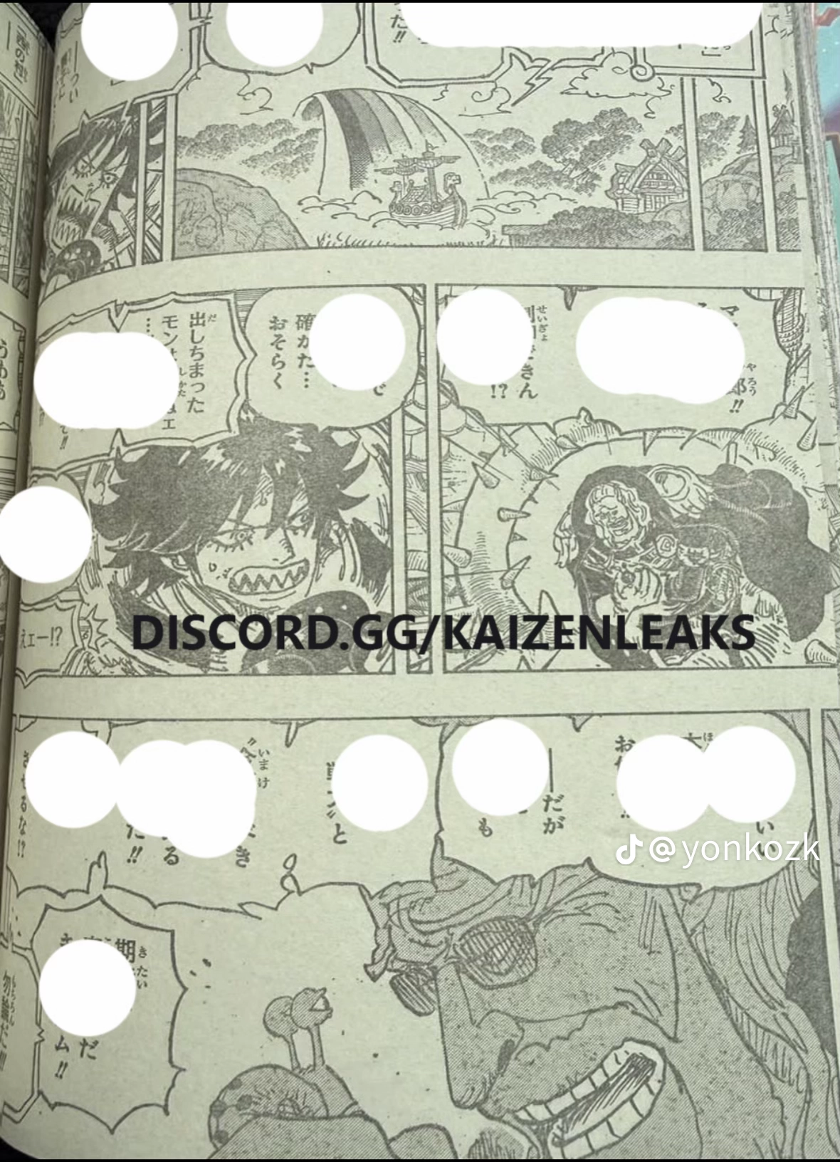 One Piece Manga, chapter 1182 RAW, page 12