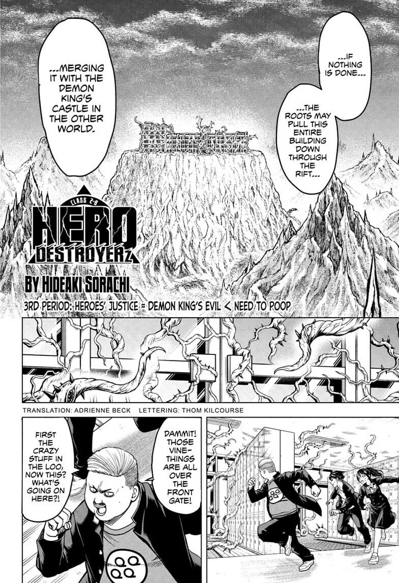 Class 2-B Hero Destroyerz, chapter 3, page 6