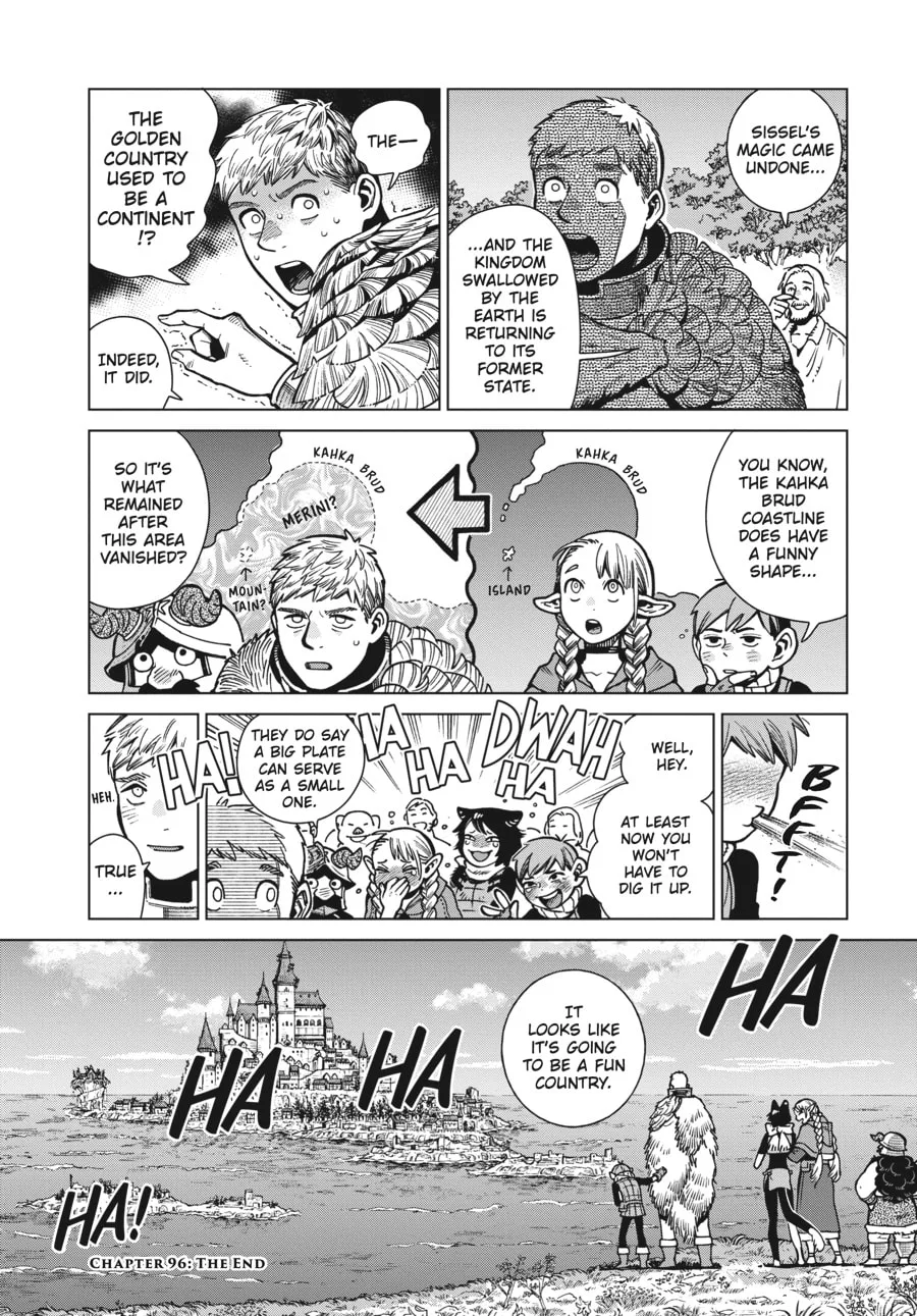 Delicious in Dungeon, chapter 96, page 33