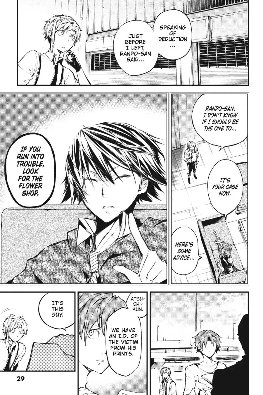 Bungo Stray Dogs, chapter 39, page 5