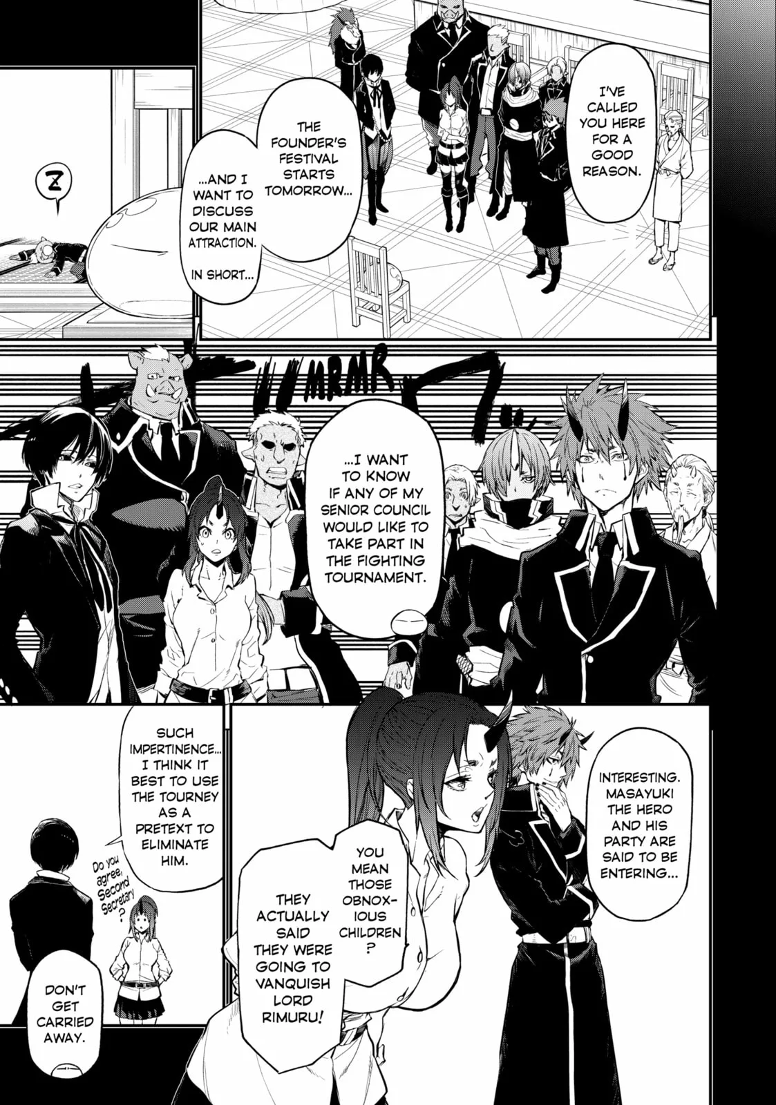 That Time I Got Reincarnated as a Slime, chapter 111, page 1
