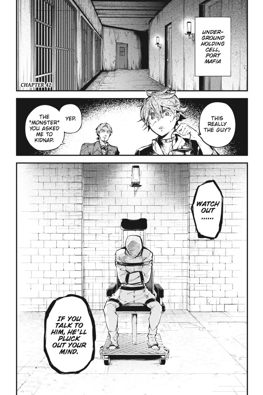 Bungo Stray Dogs, chapter 42, page 1