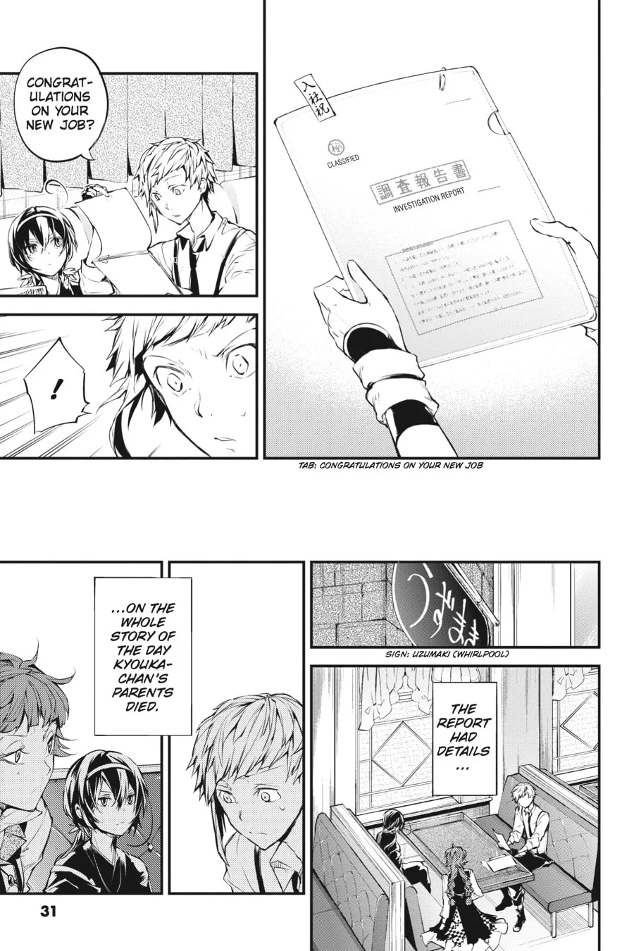 Bungo Stray Dogs, chapter 43, page 20