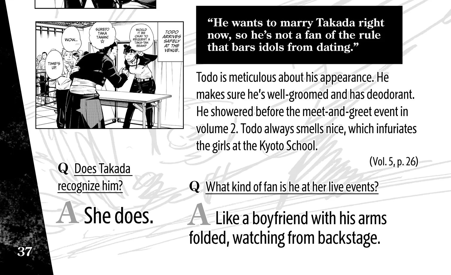 Jujutsu Kaisen: The Official Character Guide, chapter 1, page 68