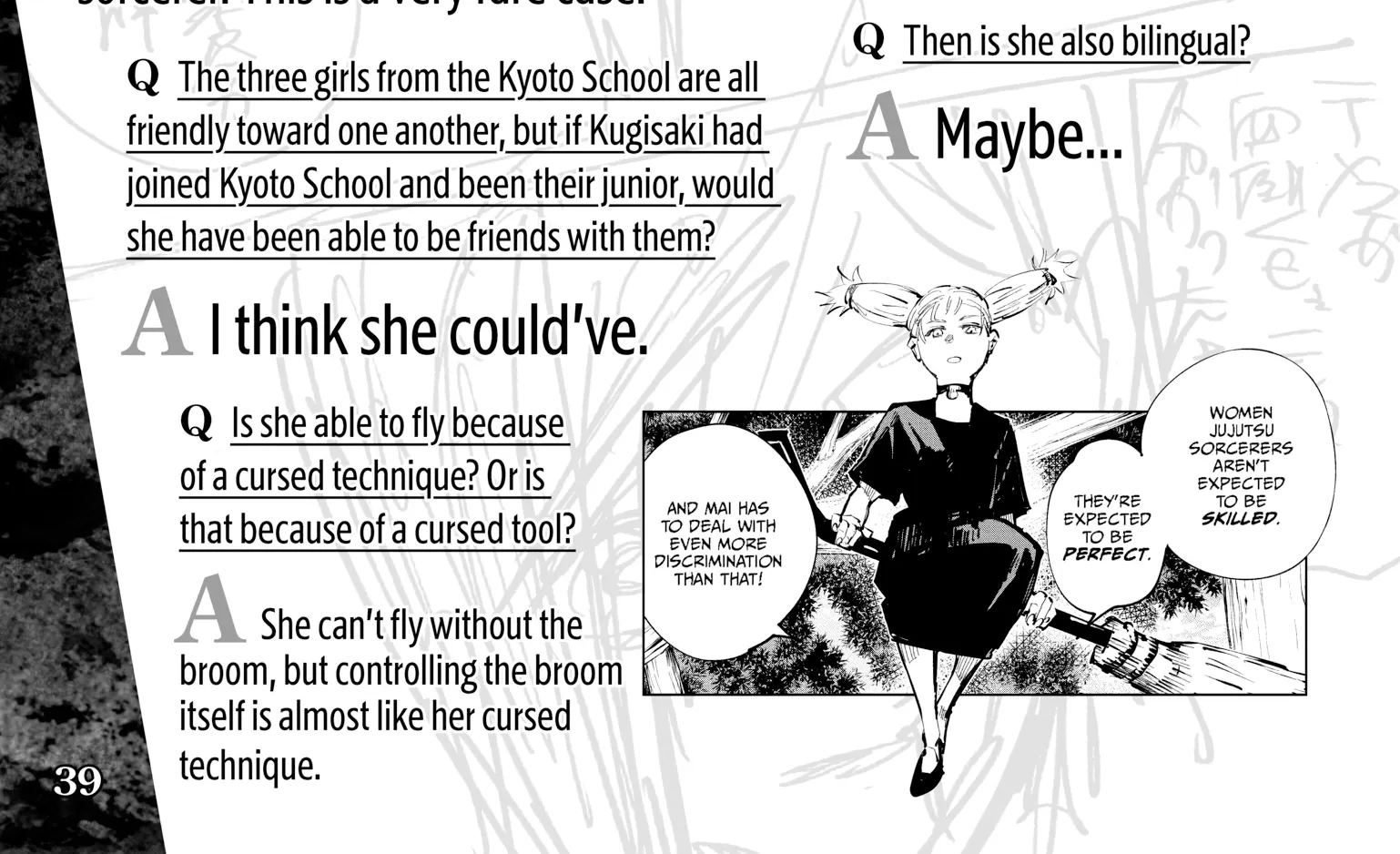Jujutsu Kaisen: The Official Character Guide, chapter 1, page 72