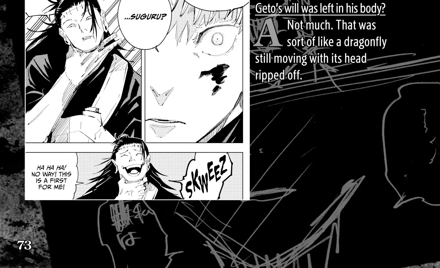 Jujutsu Kaisen: The Official Character Guide, chapter 1, page 132