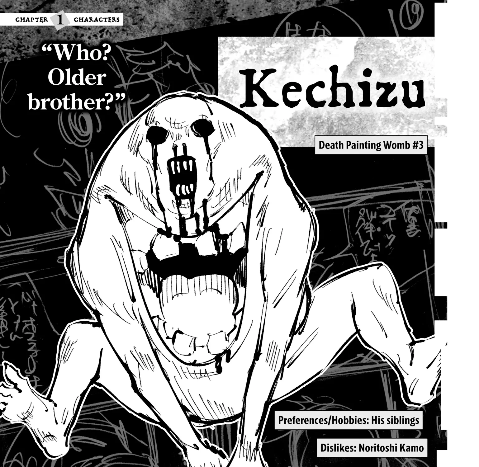 Jujutsu Kaisen: The Official Character Guide, chapter 1, page 161