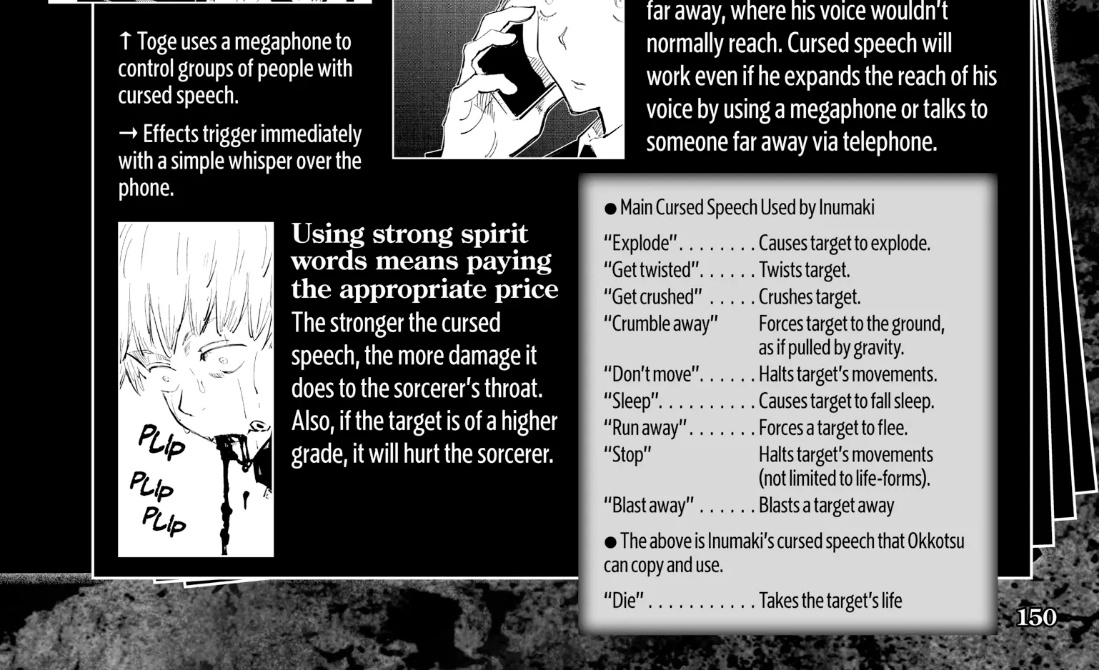 Jujutsu Kaisen: The Official Character Guide, chapter 2, page 54