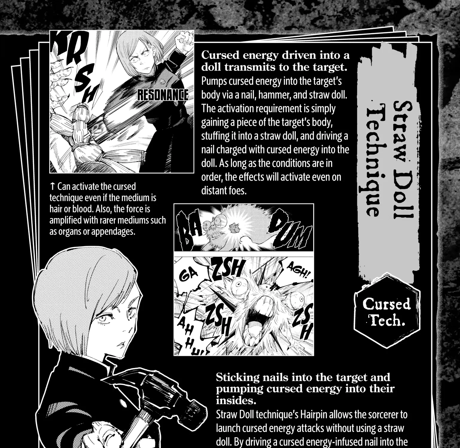 Jujutsu Kaisen: The Official Character Guide, chapter 2, page 57