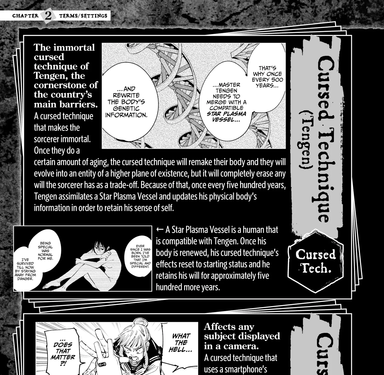 Jujutsu Kaisen: The Official Character Guide, chapter 2, page 79