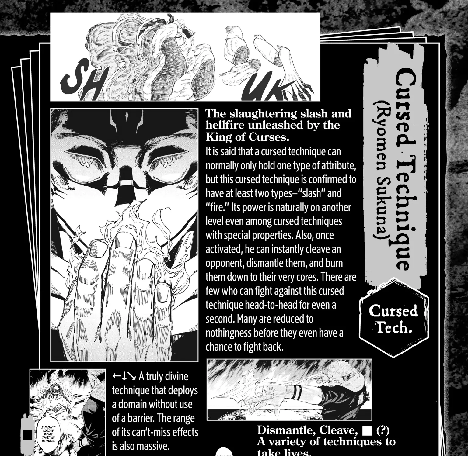 Jujutsu Kaisen: The Official Character Guide, chapter 2, page 85