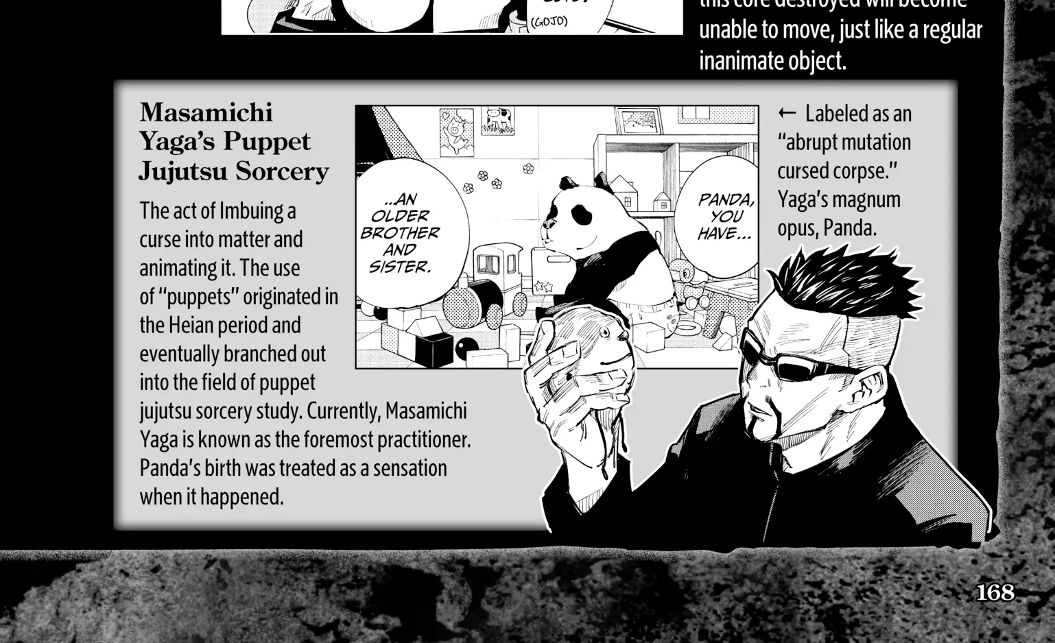Jujutsu Kaisen: The Official Character Guide, chapter 2, page 90