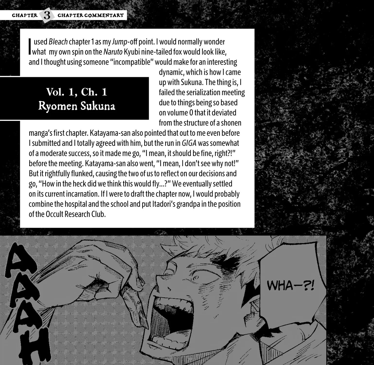 Jujutsu Kaisen: The Official Character Guide, chapter 3, page 13