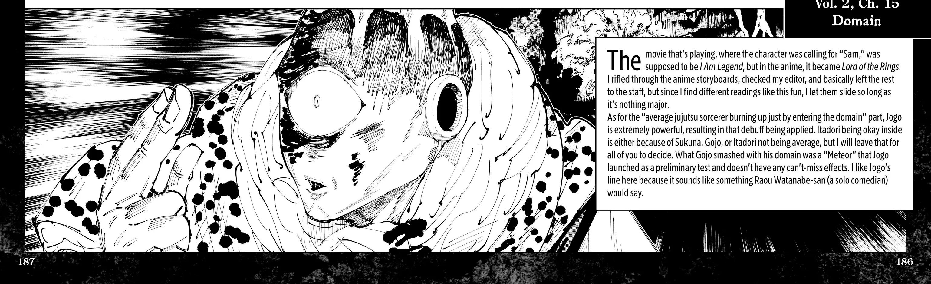 Jujutsu Kaisen: The Official Character Guide, chapter 3, page 24