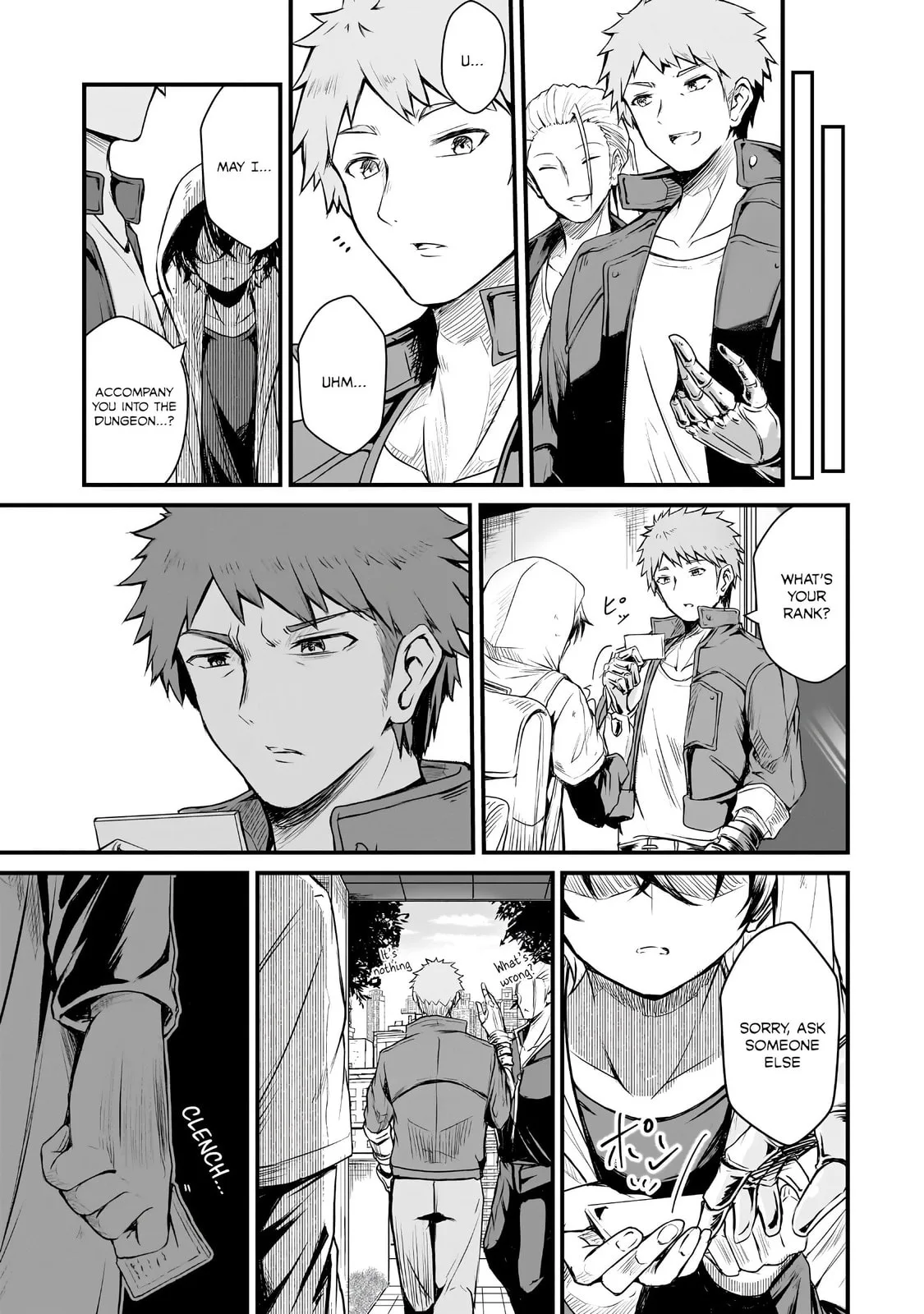 Hai no Sekai wa Kami no Me de irodzuku ～Ore dake mieru Status de, Saijaku kara Saikyou e kakeagaru ~, chapter 1, page 26