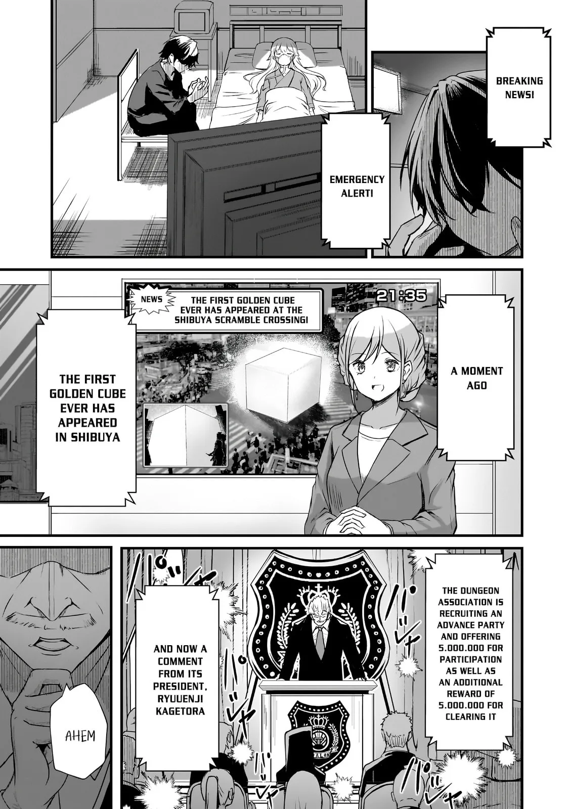 Hai no Sekai wa Kami no Me de irodzuku ～Ore dake mieru Status de, Saijaku kara Saikyou e kakeagaru ~, chapter 1, page 40