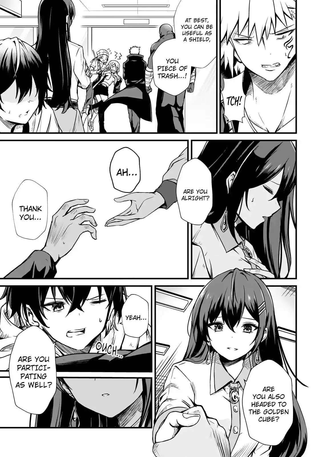 Hai no Sekai wa Kami no Me de irodzuku ～Ore dake mieru Status de, Saijaku kara Saikyou e kakeagaru ~, chapter 2, page 5