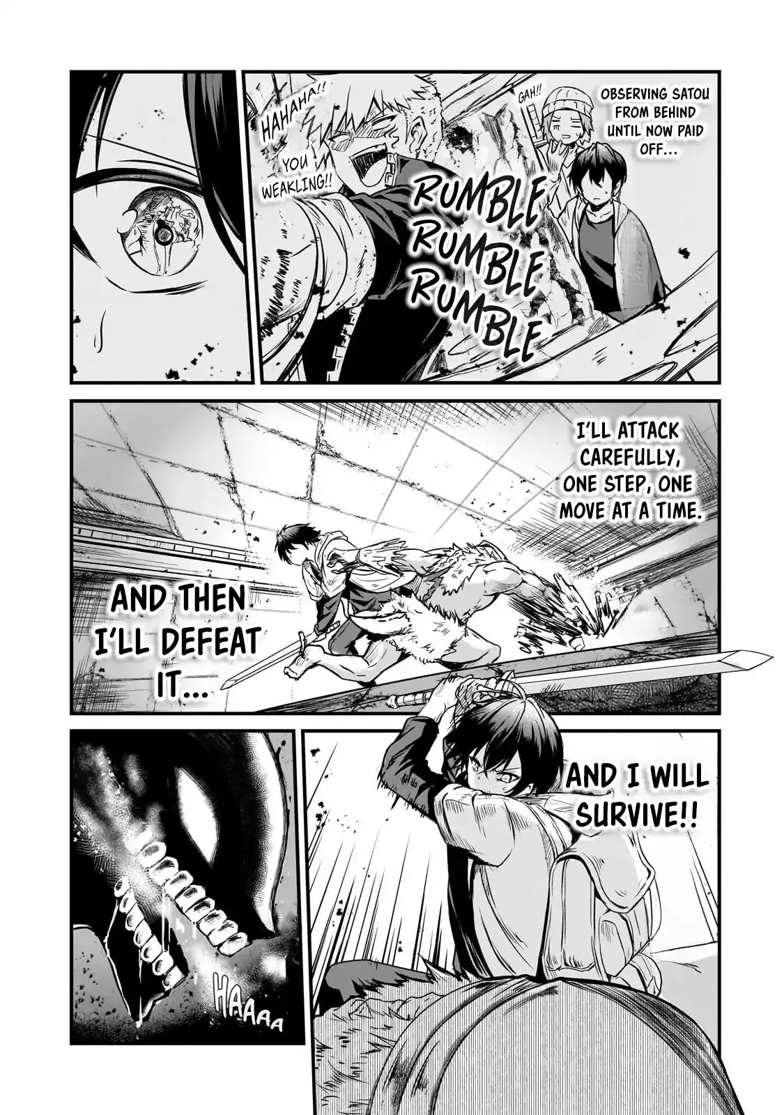 Hai no Sekai wa Kami no Me de irodzuku ～Ore dake mieru Status de, Saijaku kara Saikyou e kakeagaru ~, chapter 2, page 25