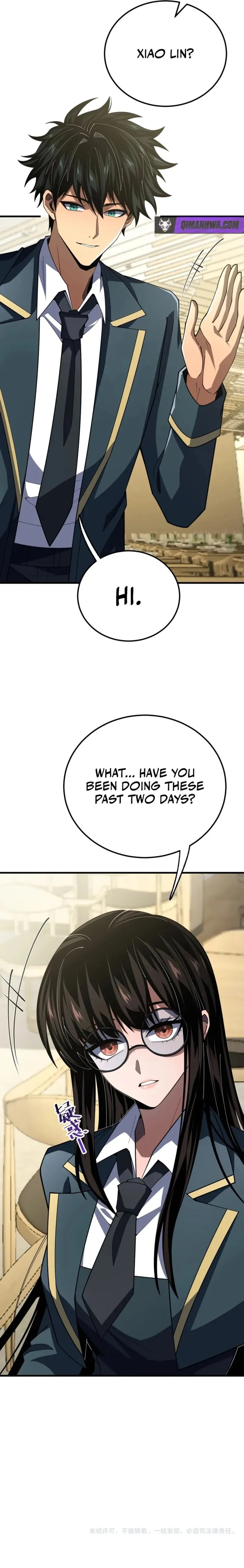 The SS-Rank Freshman at Dawn Academy, chapter 14, page 9