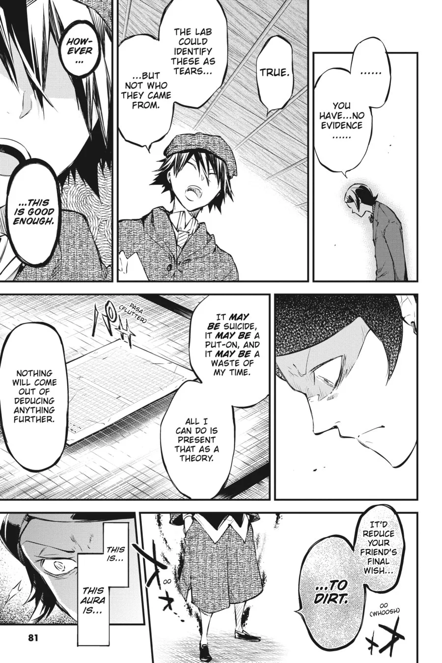 Bungo Stray Dogs, chapter 56, page 37