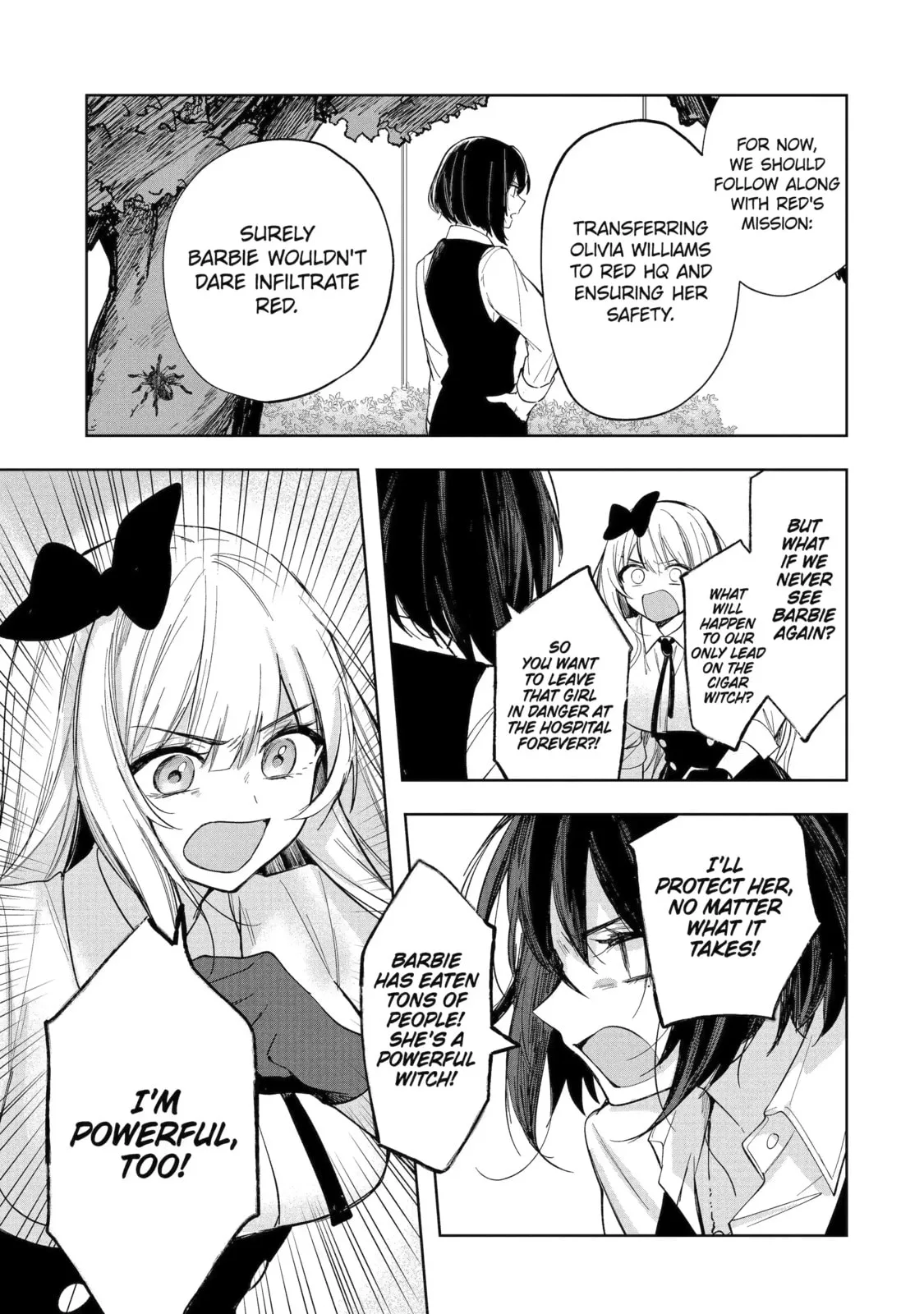 Ruby on the Cake: Hitokui Majo no Bansankai, chapter 22, page 1