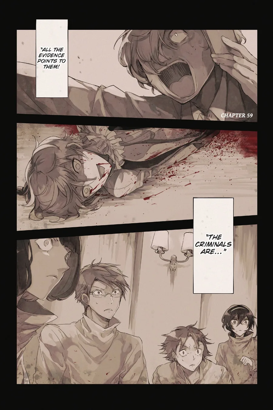 Bungo Stray Dogs, chapter 59, page 1