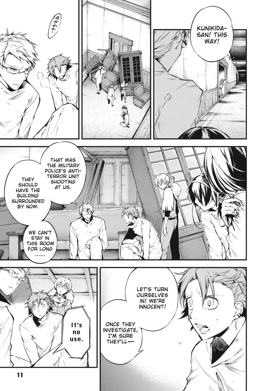 Bungo Stray Dogs, chapter 59, page 9