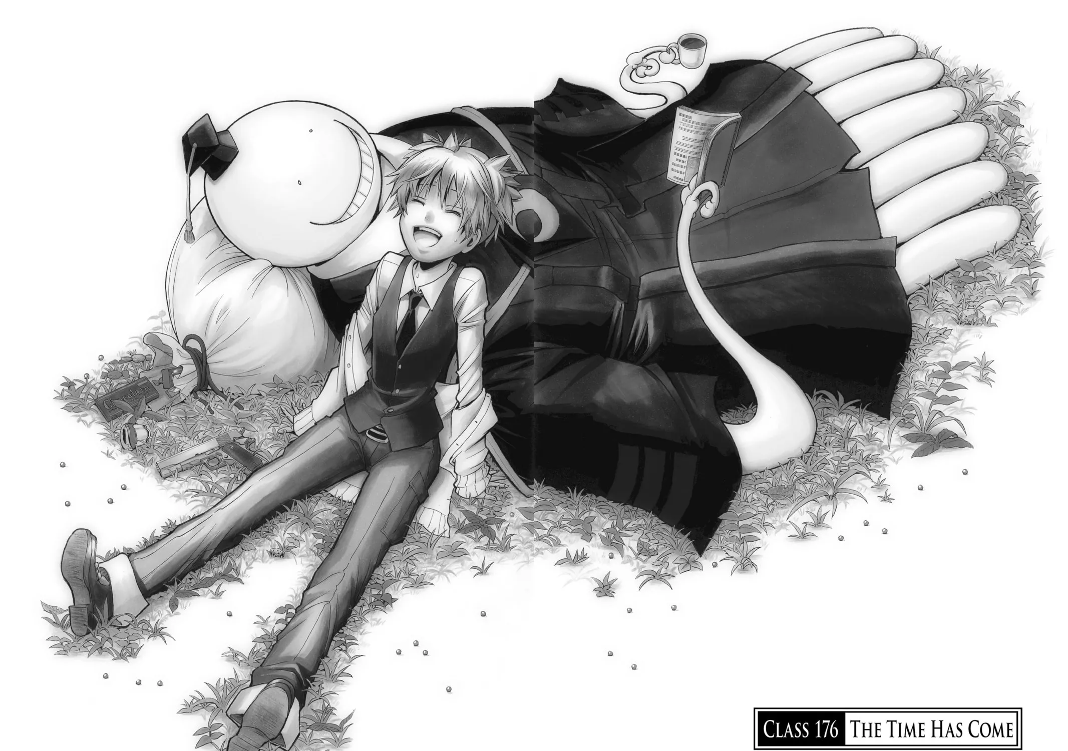 Assassination Classroom, chapter 176, page 1
