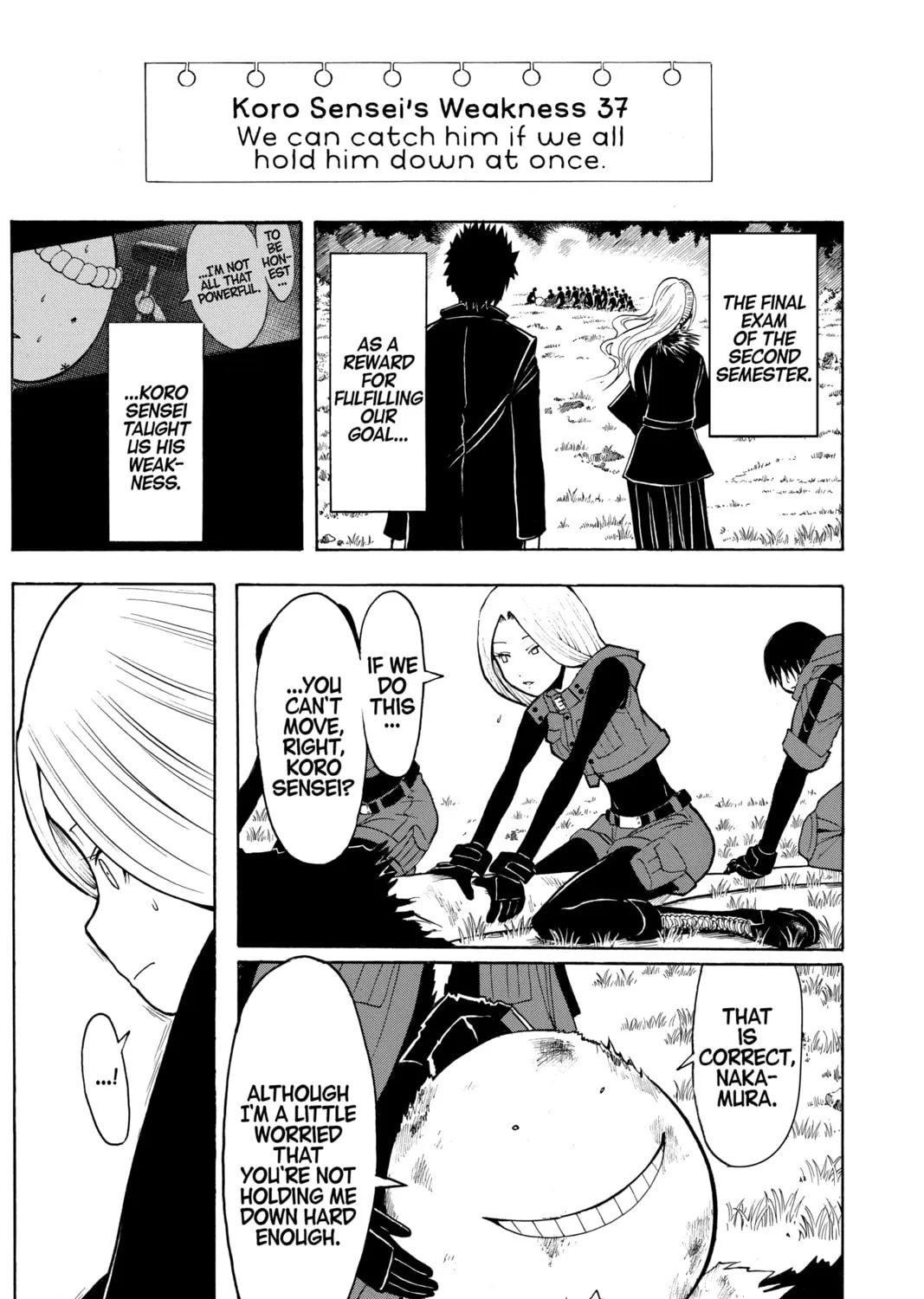 Assassination Classroom, chapter 176, page 27