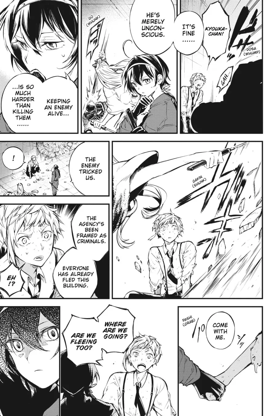 Bungo Stray Dogs, chapter 61, page 27