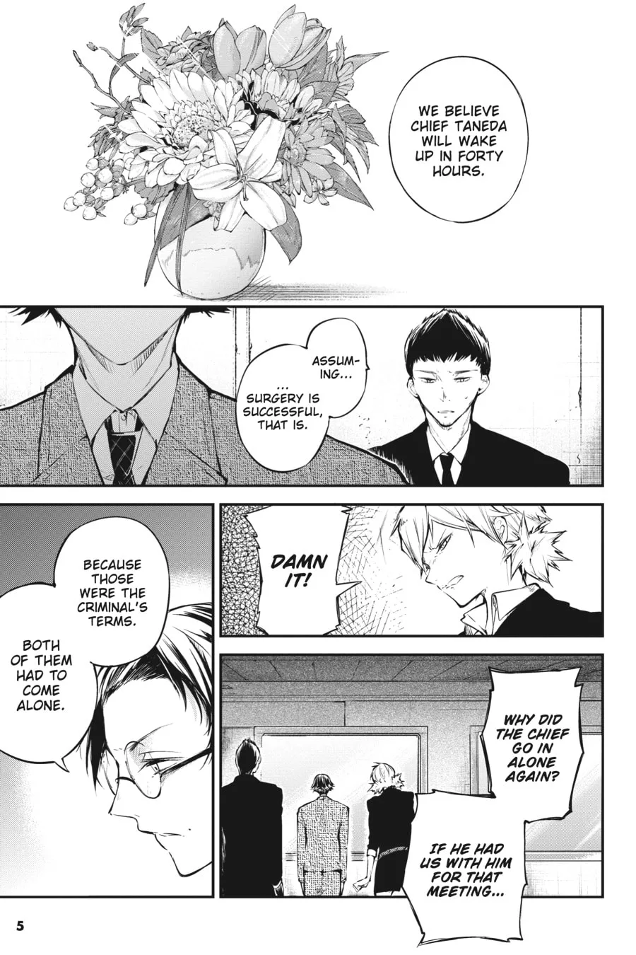 Bungo Stray Dogs, chapter 64, page 4