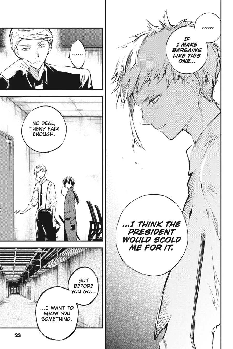 Bungo Stray Dogs, chapter 64, page 22