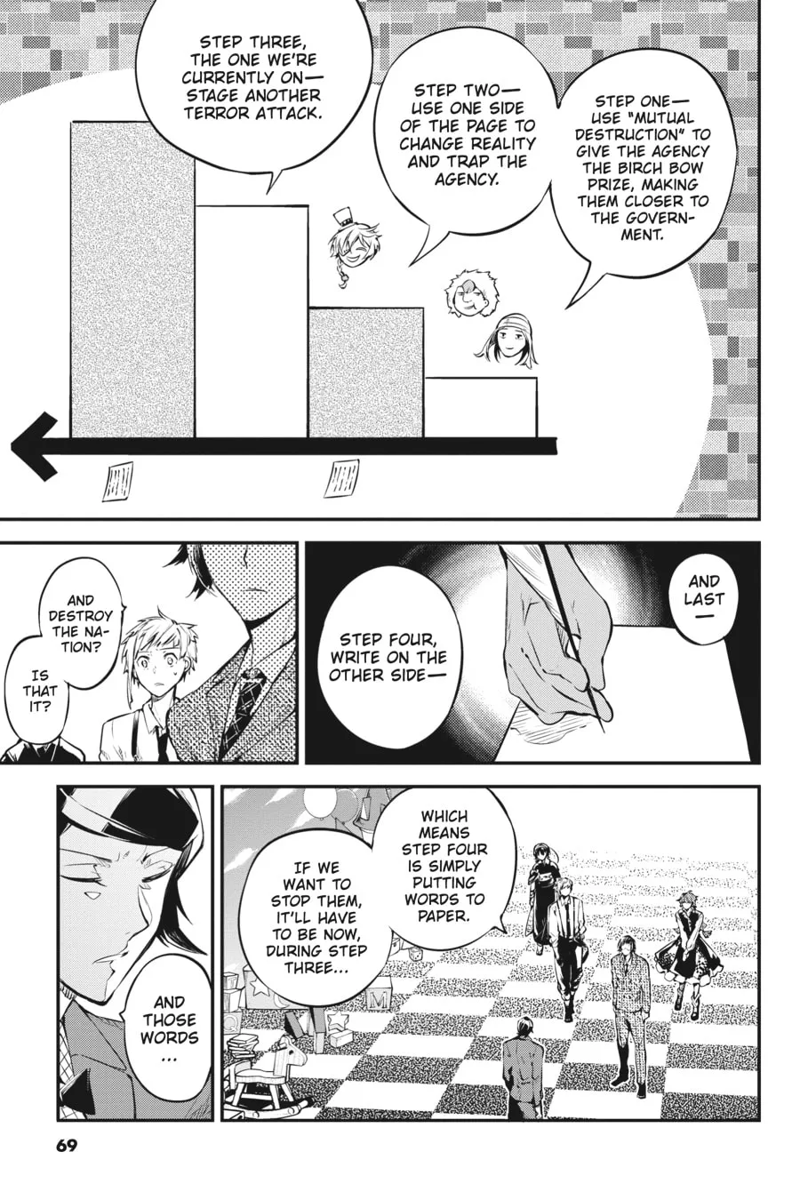 Bungo Stray Dogs, chapter 70, page 32