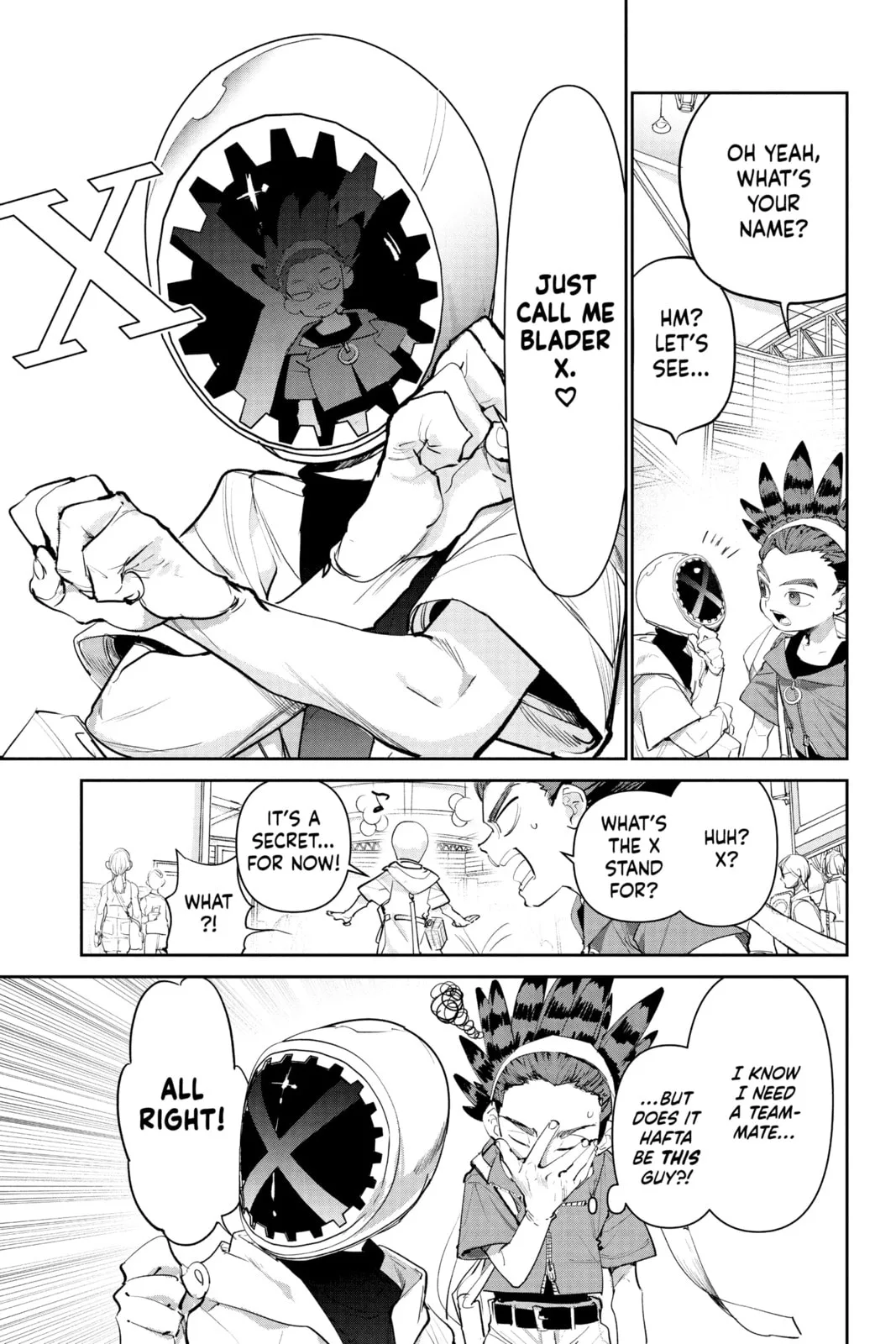 BEYBLADE X, chapter 1, page 17