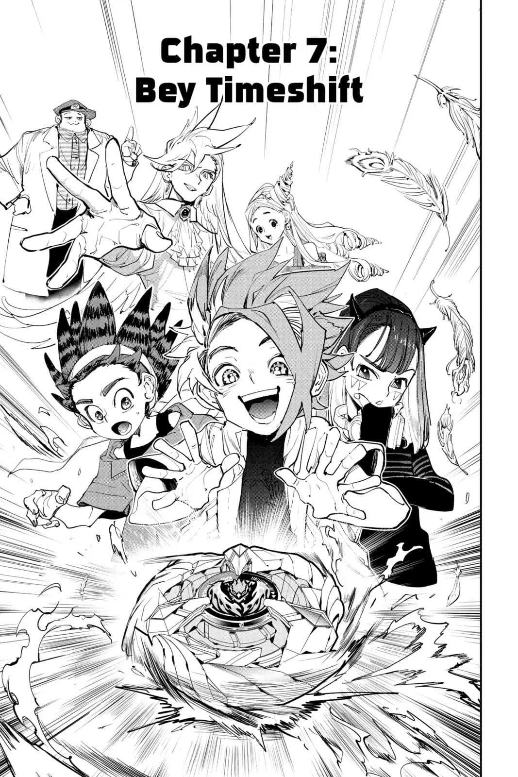 BEYBLADE X, chapter 7, page 1