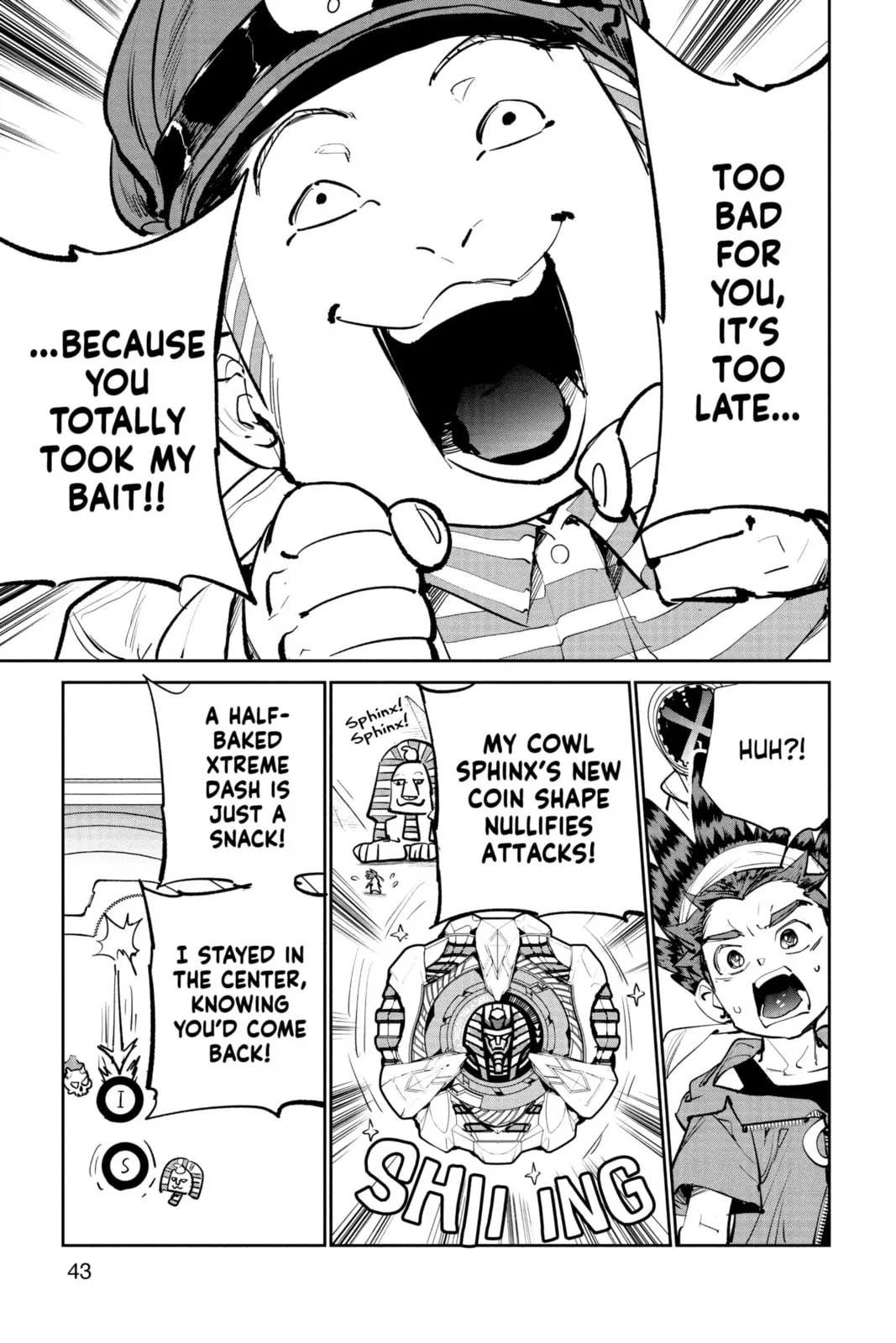 BEYBLADE X, chapter 8, page 39